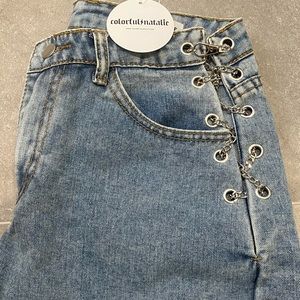 Colorful Natalie Trendy Jeans